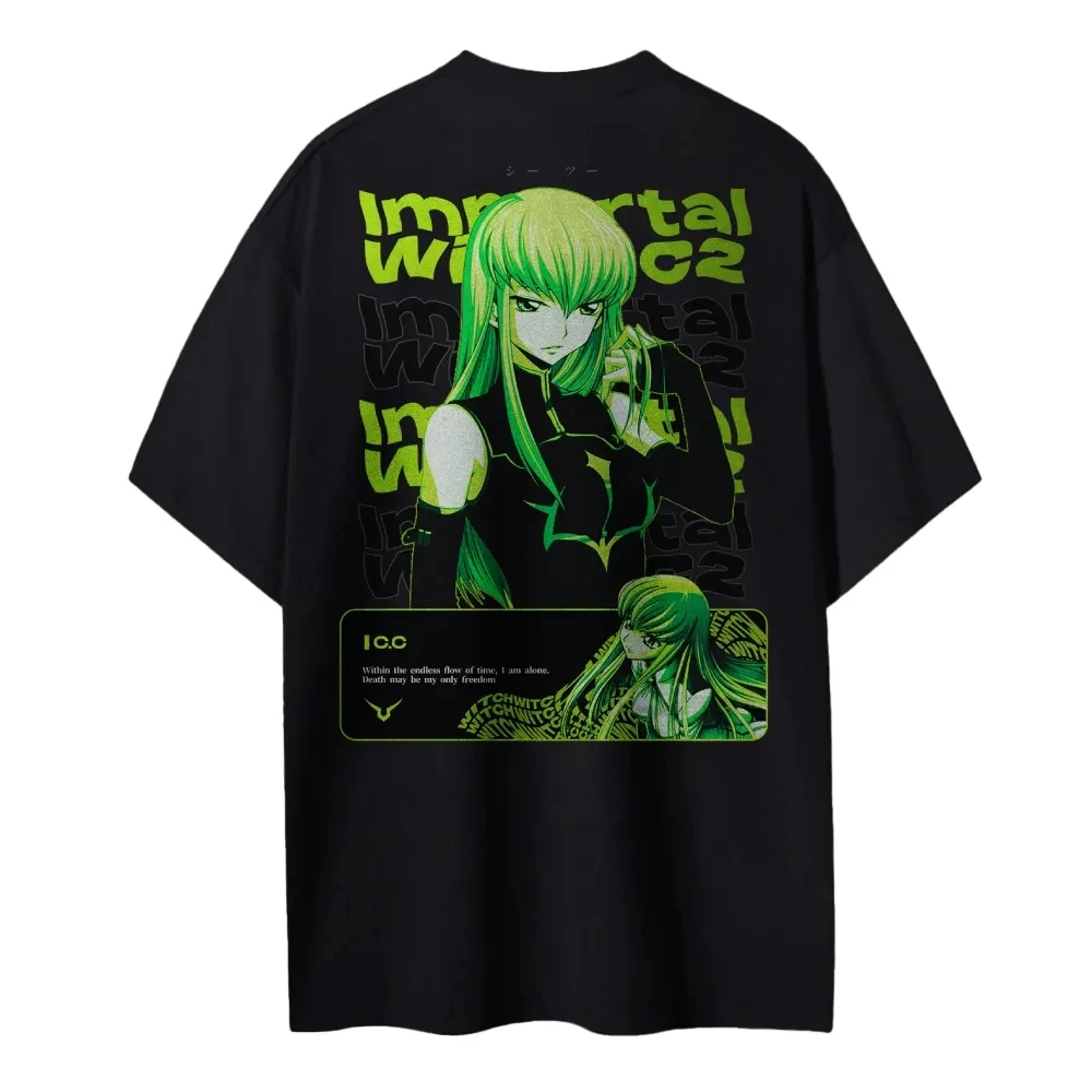 Anime Merchandise Store In Japan - Nouveau Code Geass T-Shirt C.C. Personnage