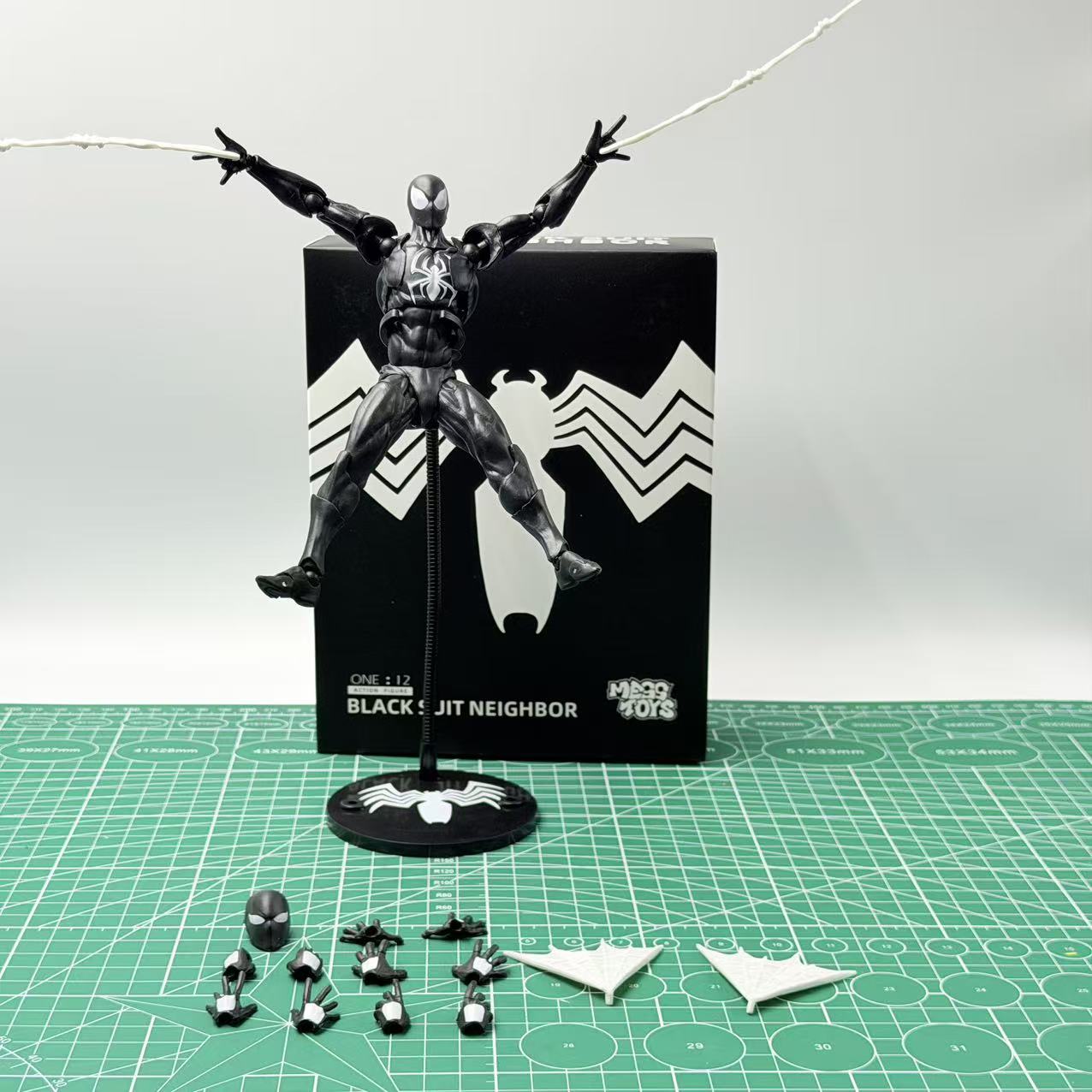 Good Smile Company Figma - Figurine articulée Bandai Symbiote Spider-Man Black