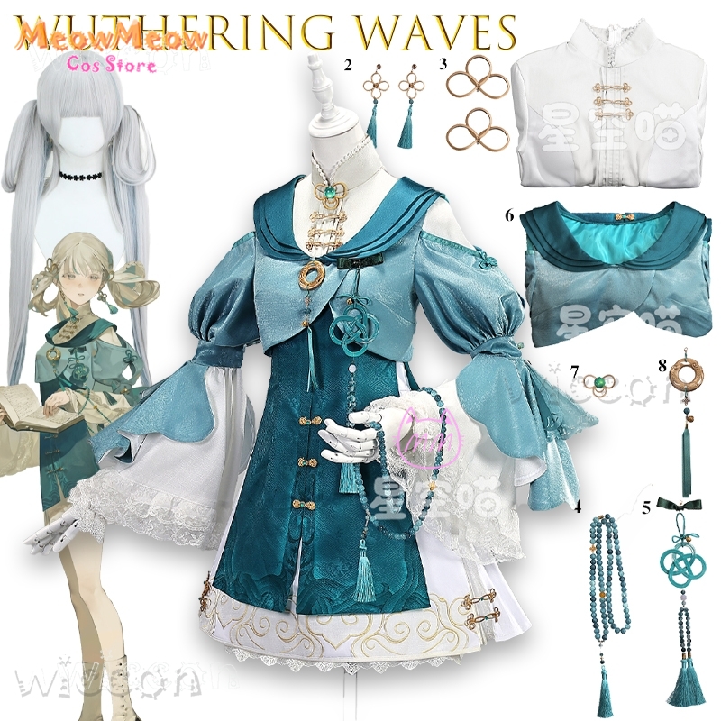 Cospa Cosplay Costume - Disfraz Halloween BWuthering vagues JINHSI Cosplay