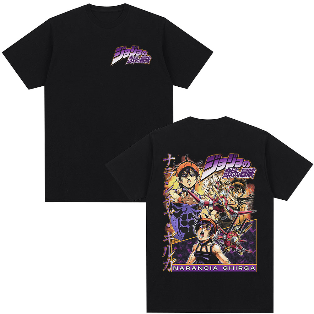 Nouveau T-shirt Anime JoJo Biz - Anime Merchandise Store In Japan avis et prix