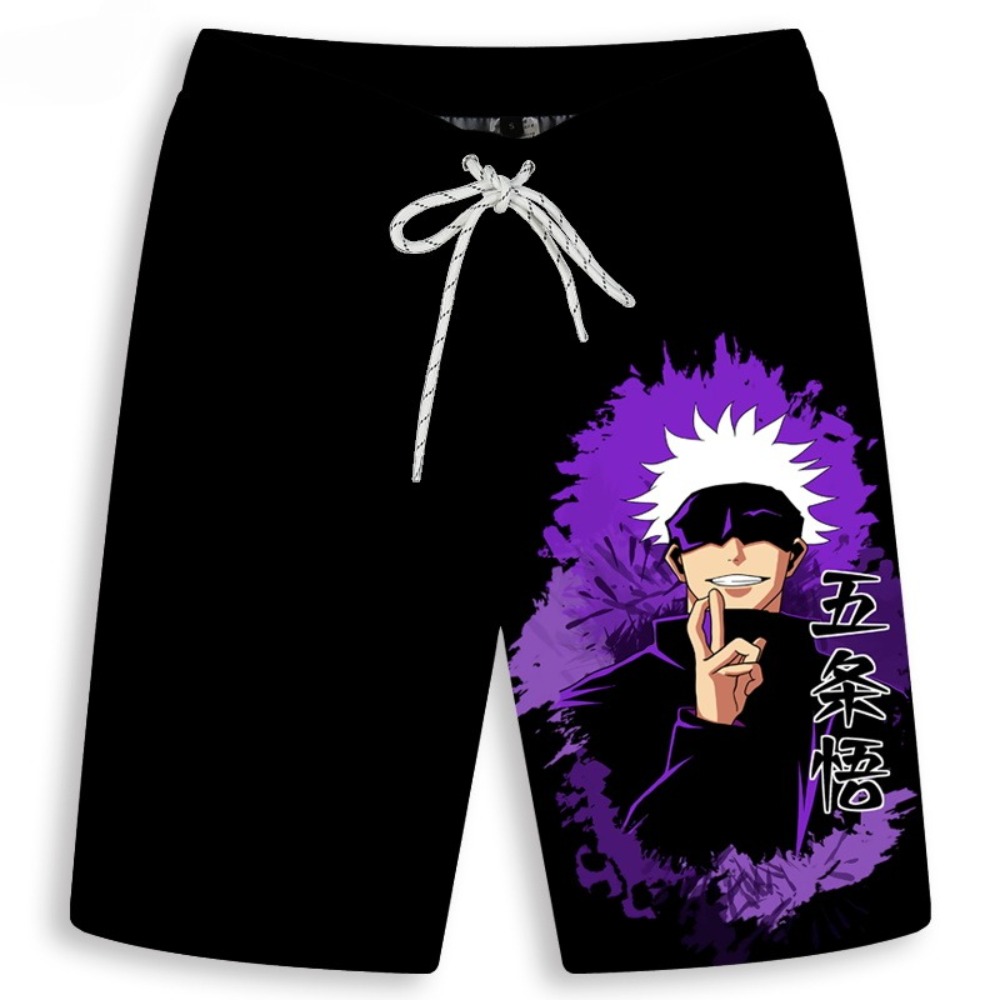 Short imprimé Gojo Satoru pour - Anime Merchandise Store In Japan avis et prix