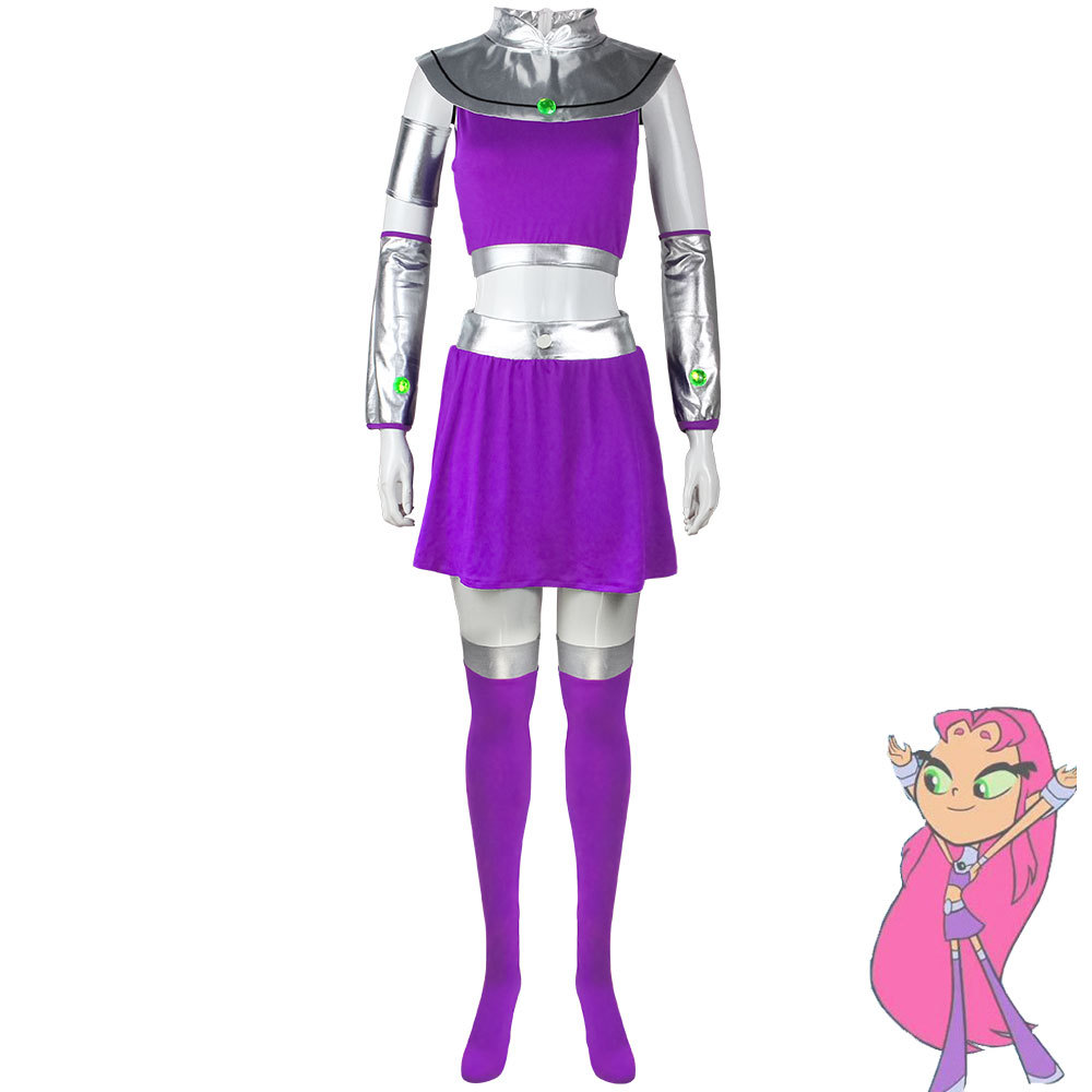 Starfire Cosplay Costume princ - Cospa Cosplay Costume avis et prix