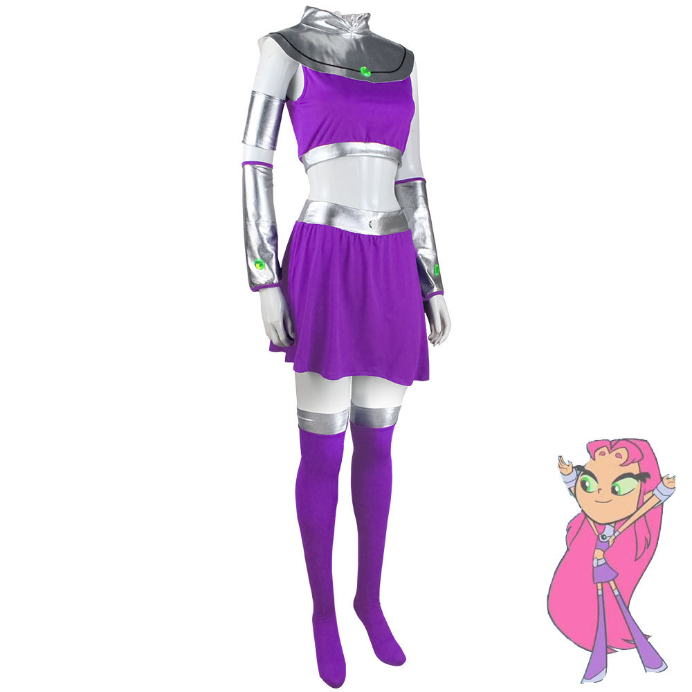Starfire Cosplay Costume princ - Cospa Cosplay Costume avis et prix