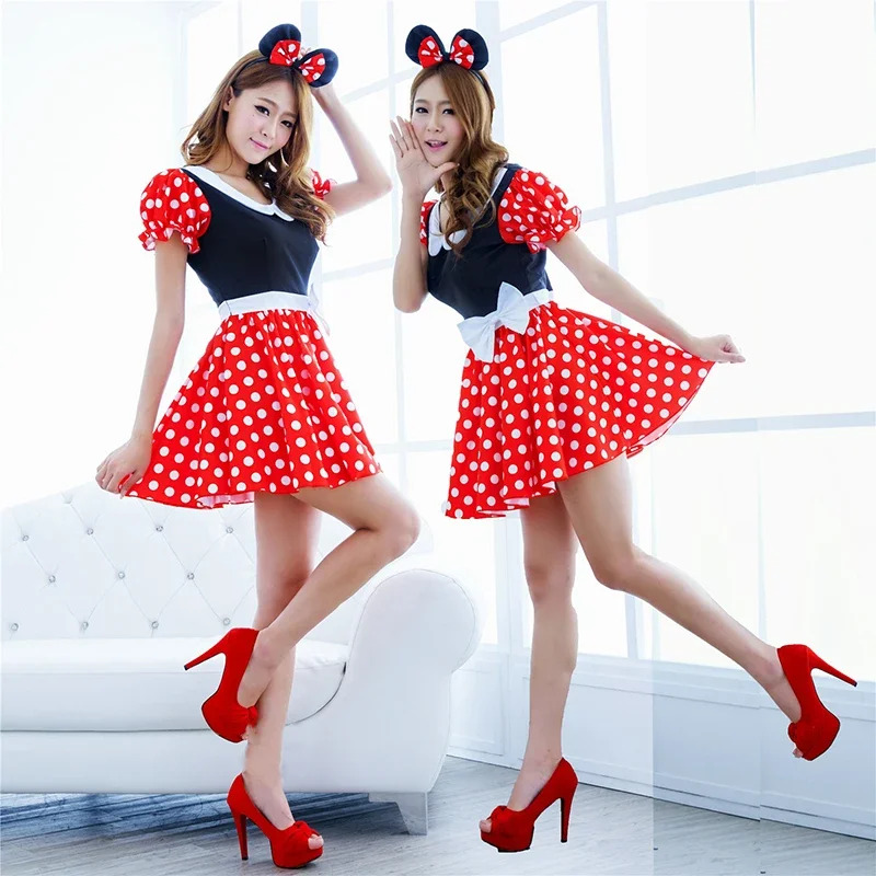Anime Cosplay Minnie Mouse rob - Cospa Cosplay Costume avis et prix