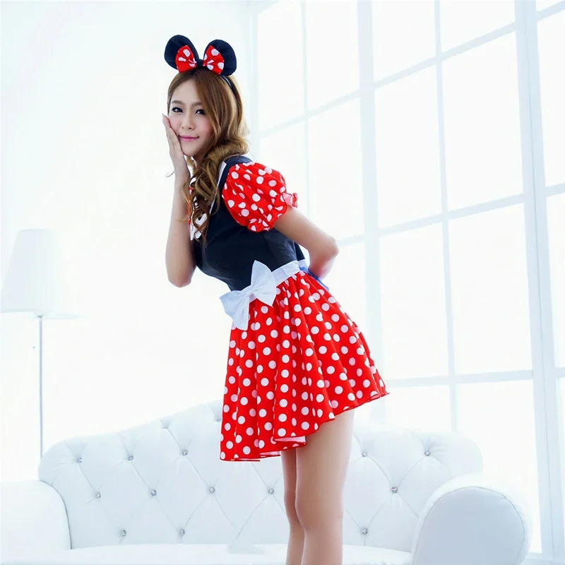 Anime Cosplay Minnie Mouse rob - Cospa Cosplay Costume avis et prix